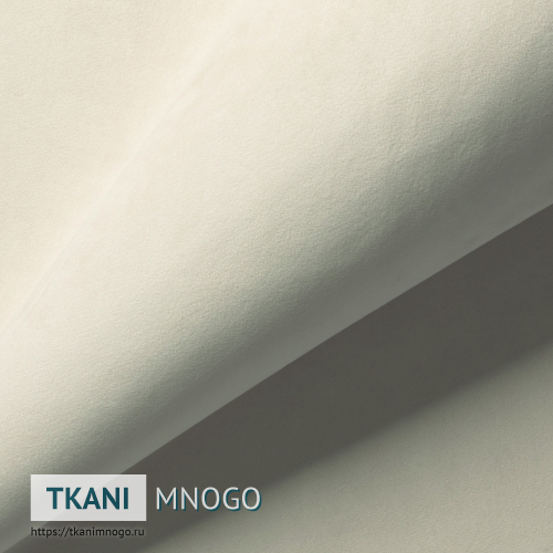 Фото фактуры велюра “CF041-1” (однотонный белый)