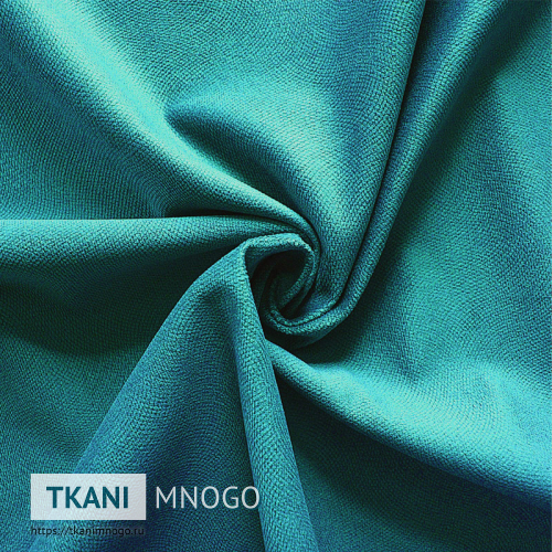 Фото внешнего вида велюра Грейс “G-17” (узор голубой)