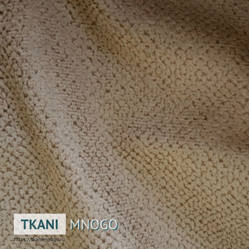 Фото материала велюра “112-300” (однотонный бежевый)