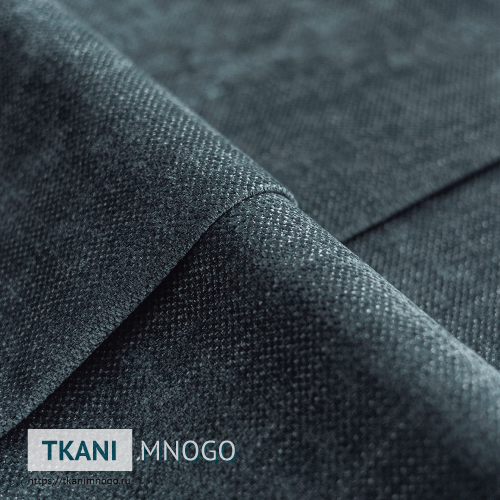 Фото ткани велюра “23” (однотонный серый)