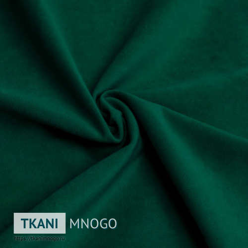 Фото внешнего вида велюра “Cf016-22” (однотонный зеленый)