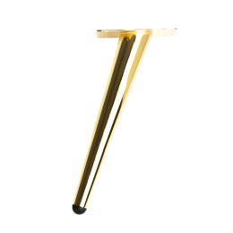 Опора - М011 Н300 золото - Опоры мебельные