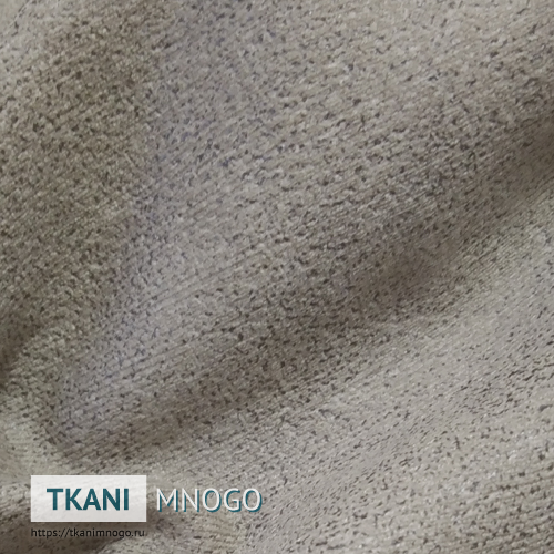 Фото ткани 728-15 - серый однотонный. Производитель Китай. Замша крупным планом.